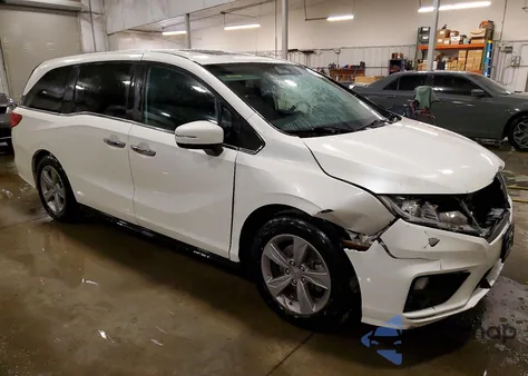 2018 Honda Odyssey Exl from USA, damaged, VIN 5FNRL6H72JB001916